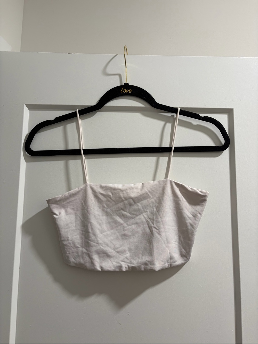 SHEIN White Cropped Going Out Cami
